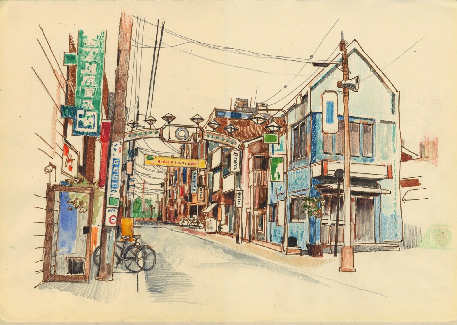 SKETCH OF THE DAY Tokyo