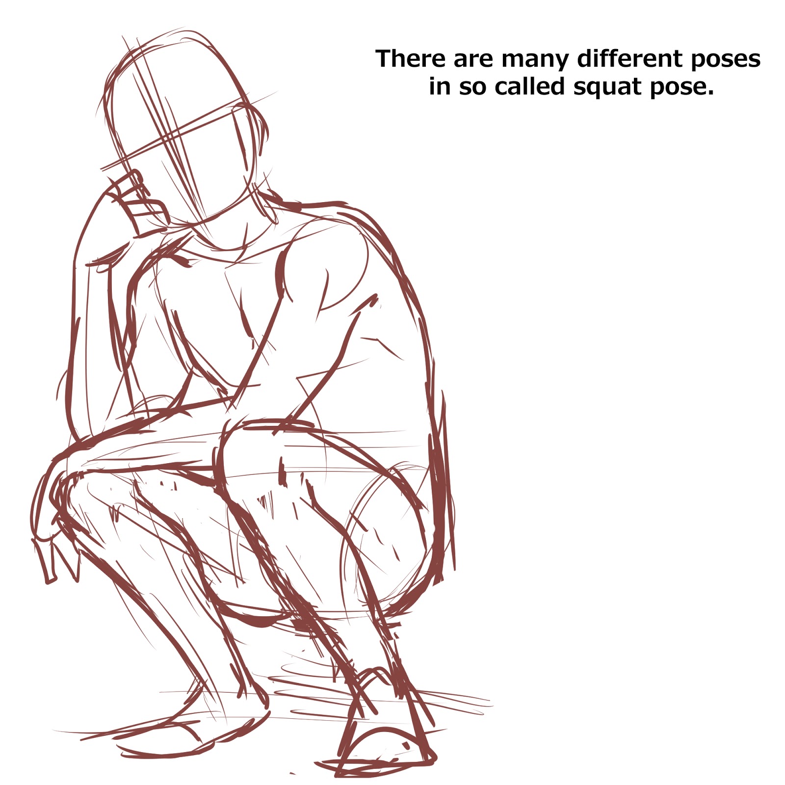 blog Correcting Illustration “Squat Poses”