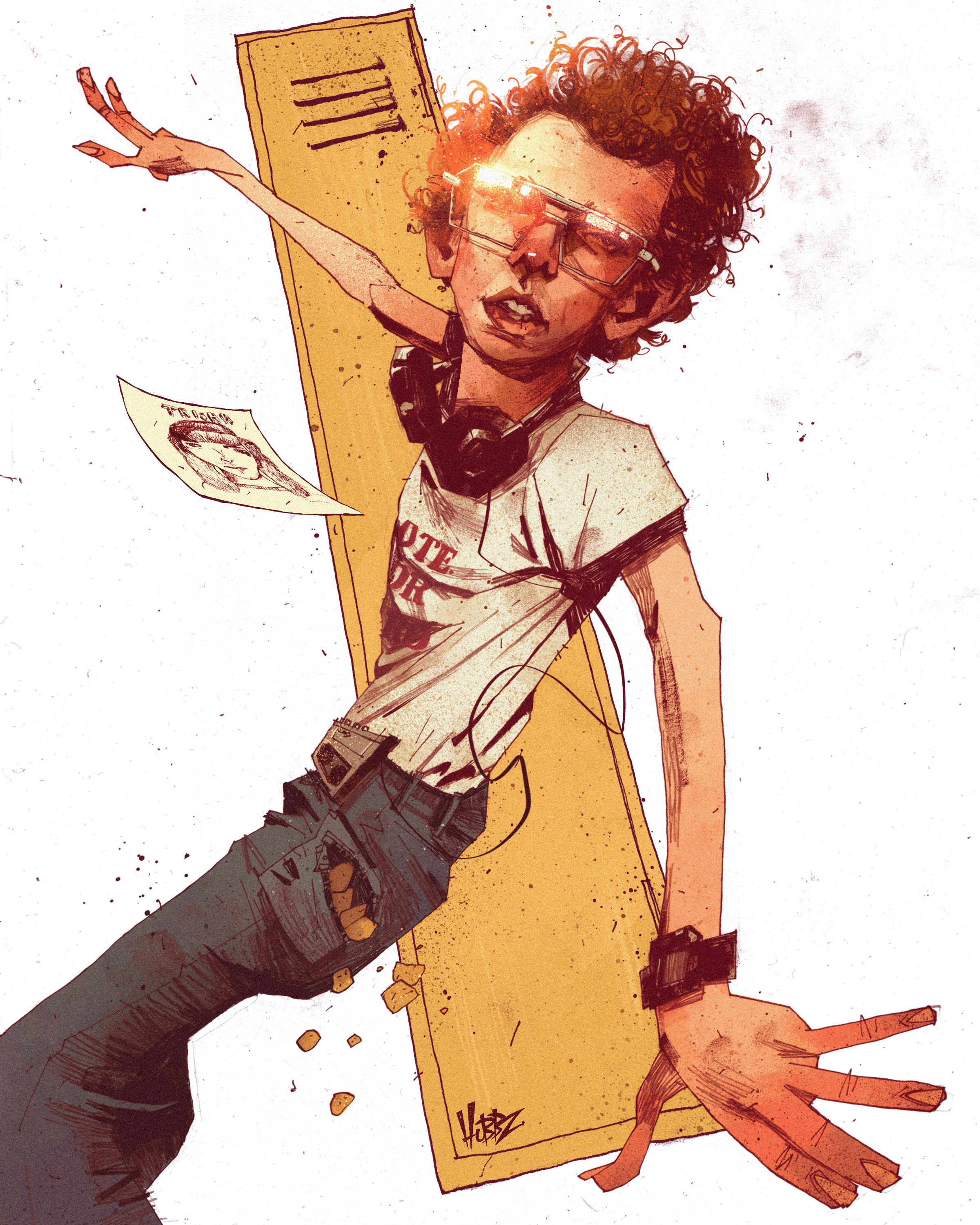 Napoleon Dynamite Drawing Unicorn