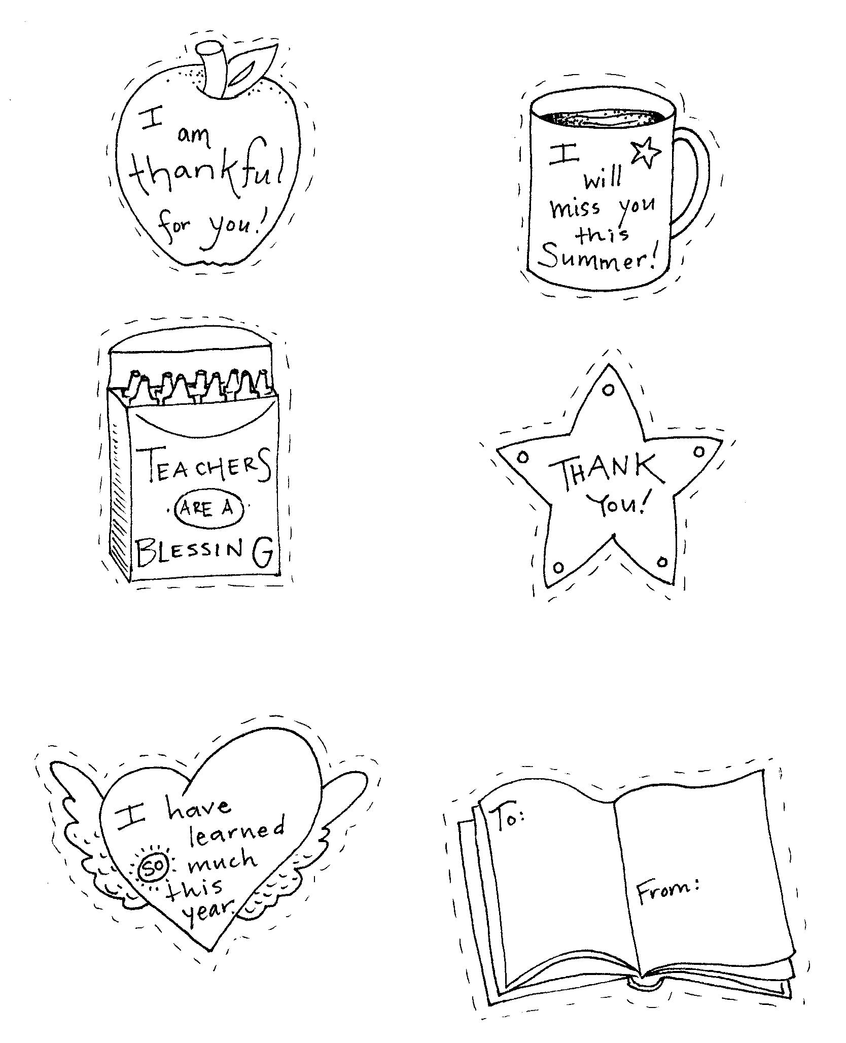 Teacher Appreciation Coloring Pages Printable at GetDrawings Free