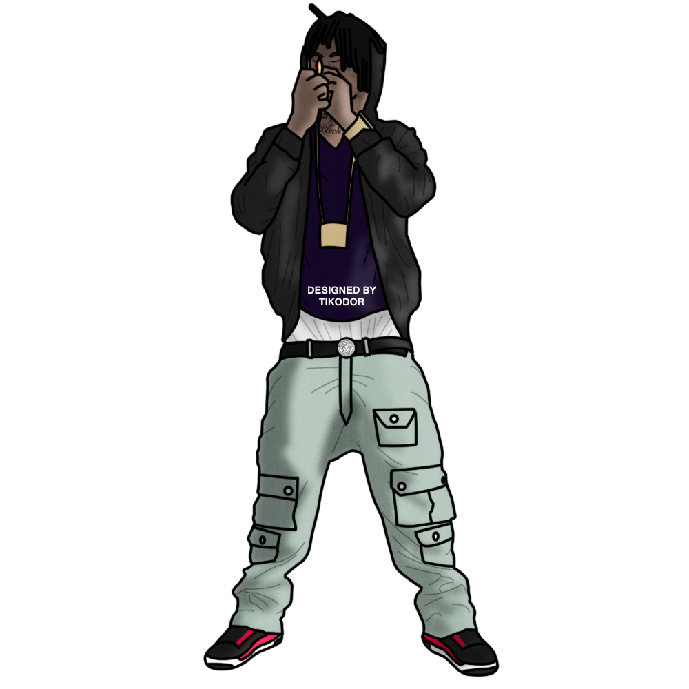 Chief Keef Digital Drawing 2 by Tikodor on DeviantArt