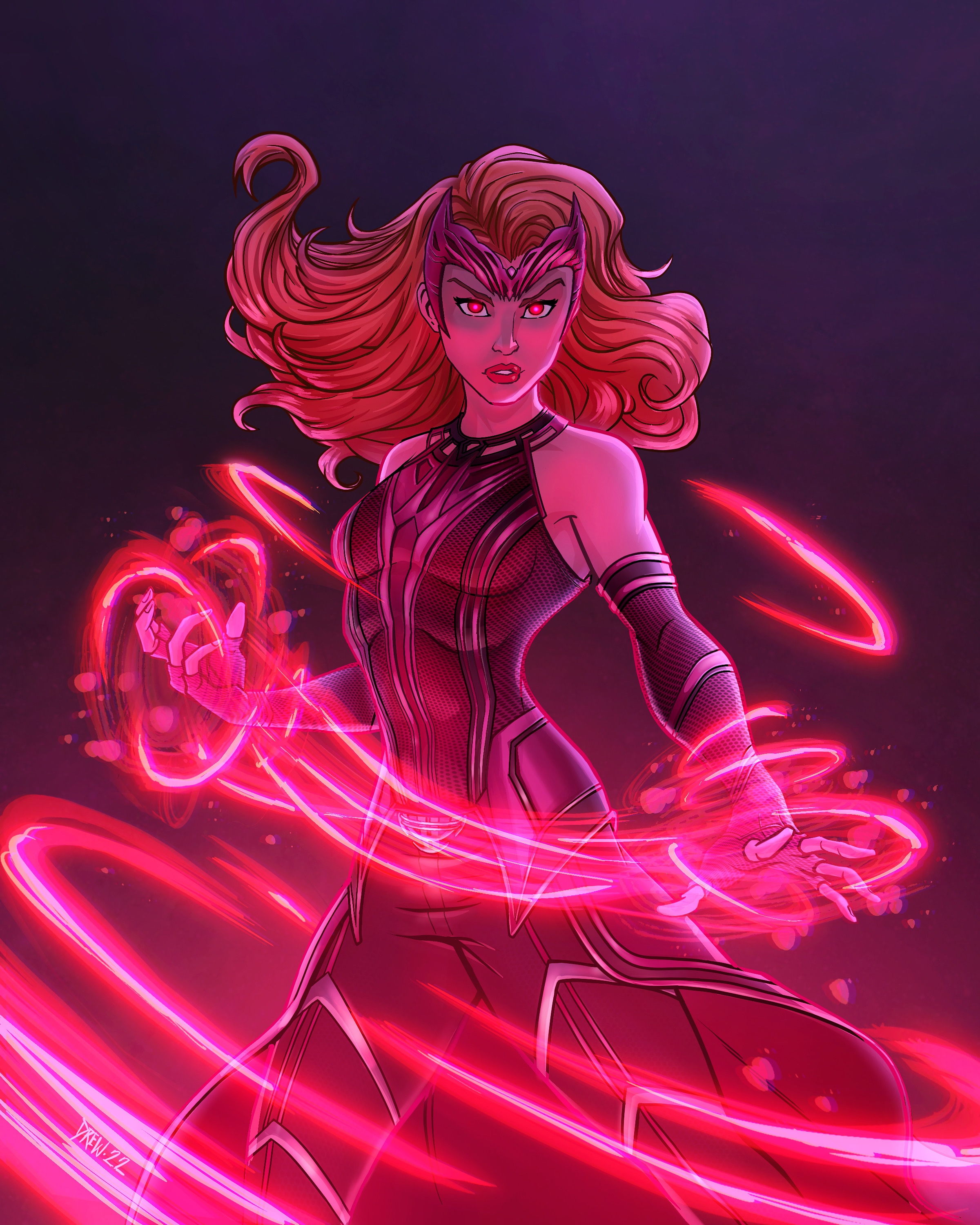 Wanda Maximoff Drawing Wanda Maximoff/Scarlet Witch Fan Art (44267149