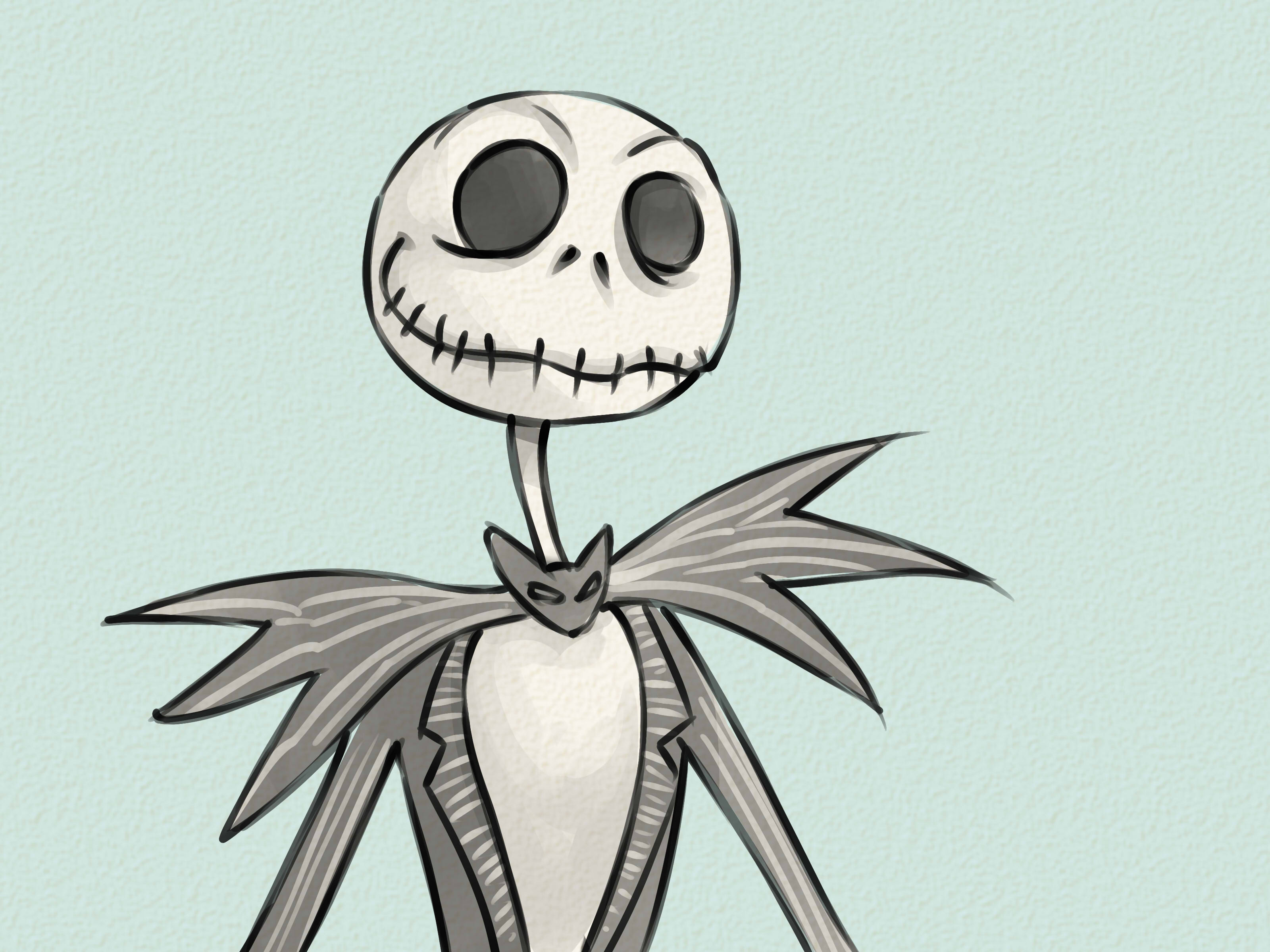 How to Draw Jack Skellington 11 Steps (with Pictures)