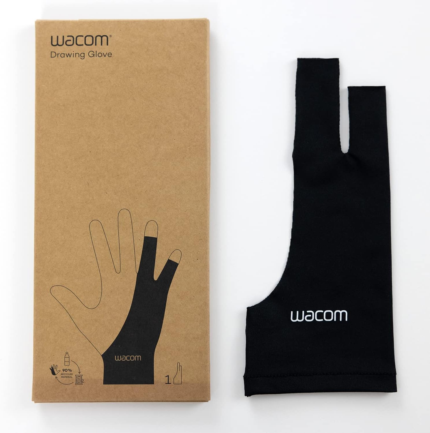 Drawing Glove, TwoFinger Artist Glove for Drawing