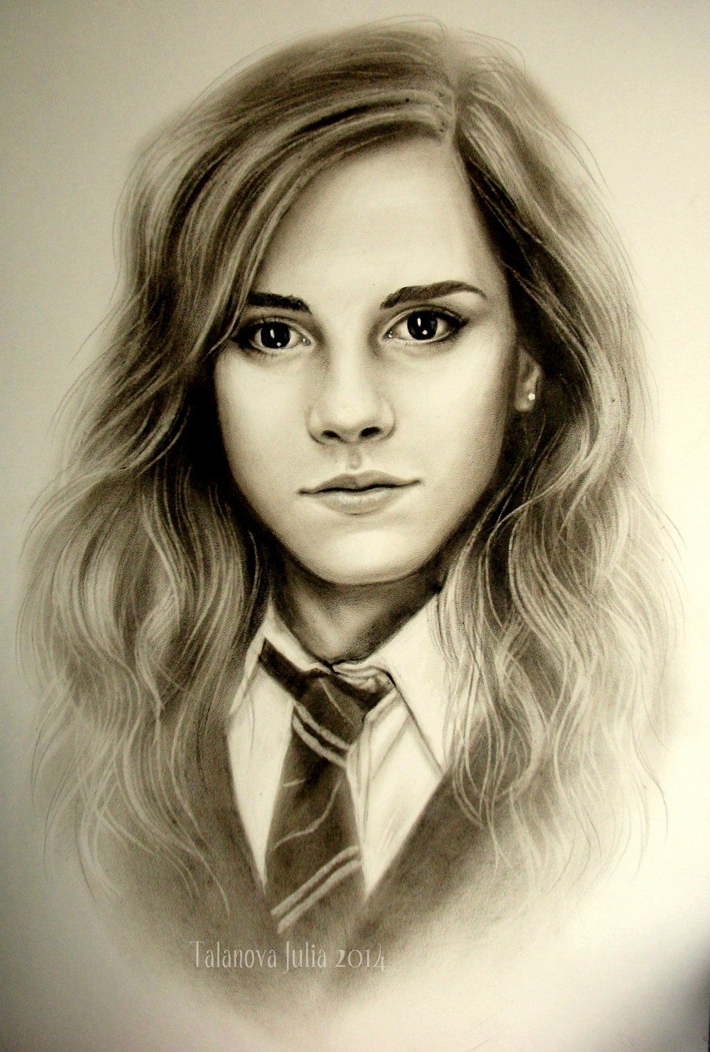 Hermione Emma Watson Harry potter portraits, Harry potter drawings