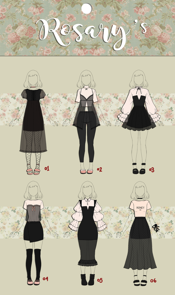 (CLOSED) Other Casual Outfit Adoptable 02 by