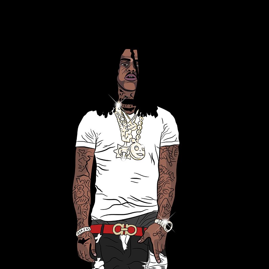 Chief Keef Pencil Drawings