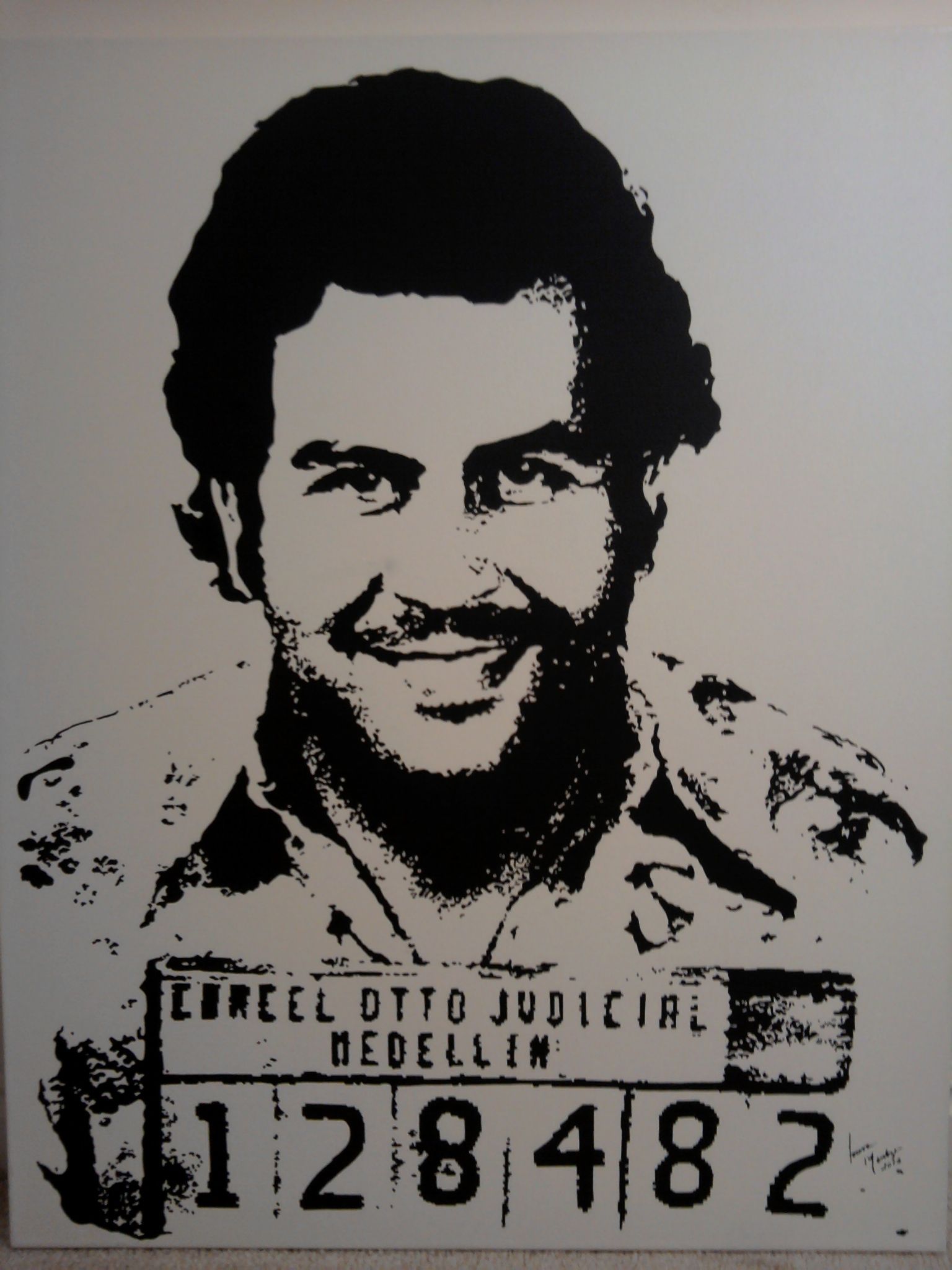 Pablo Escobar Painting