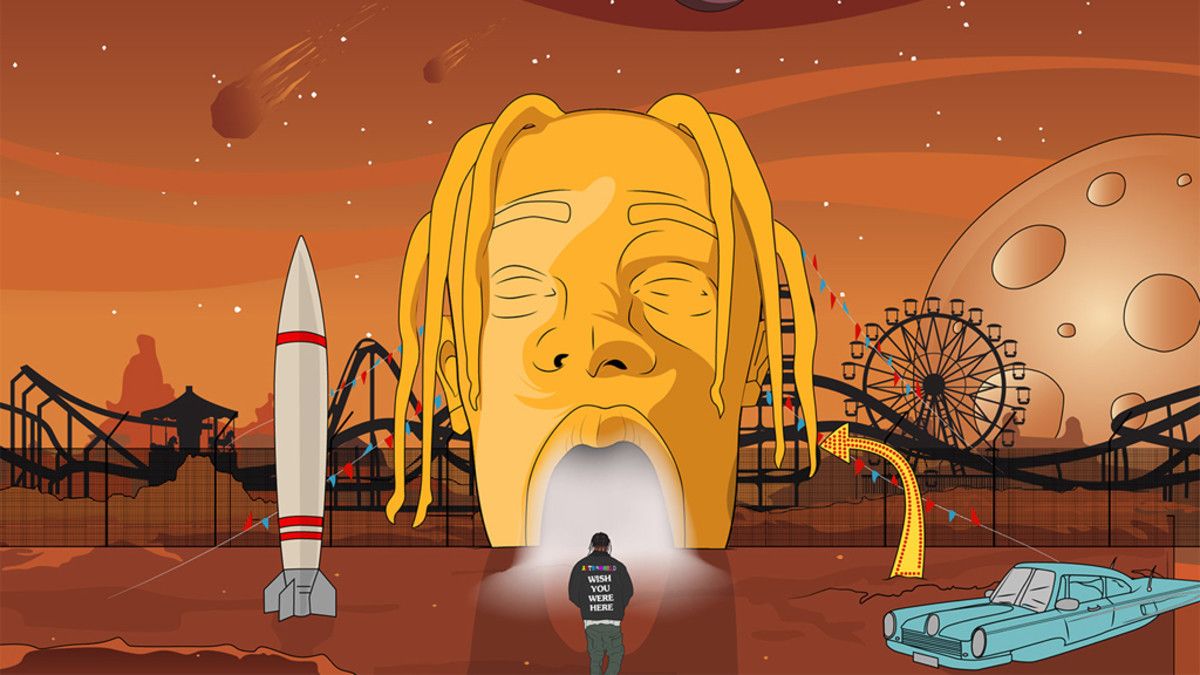 Travis Scott's 'ASTROWORLD' is About Learning to Enjoy the Ride