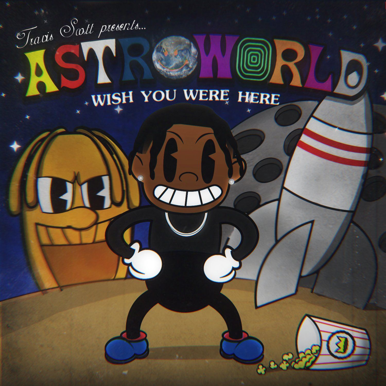 astroworld album cover poster Violette Swann