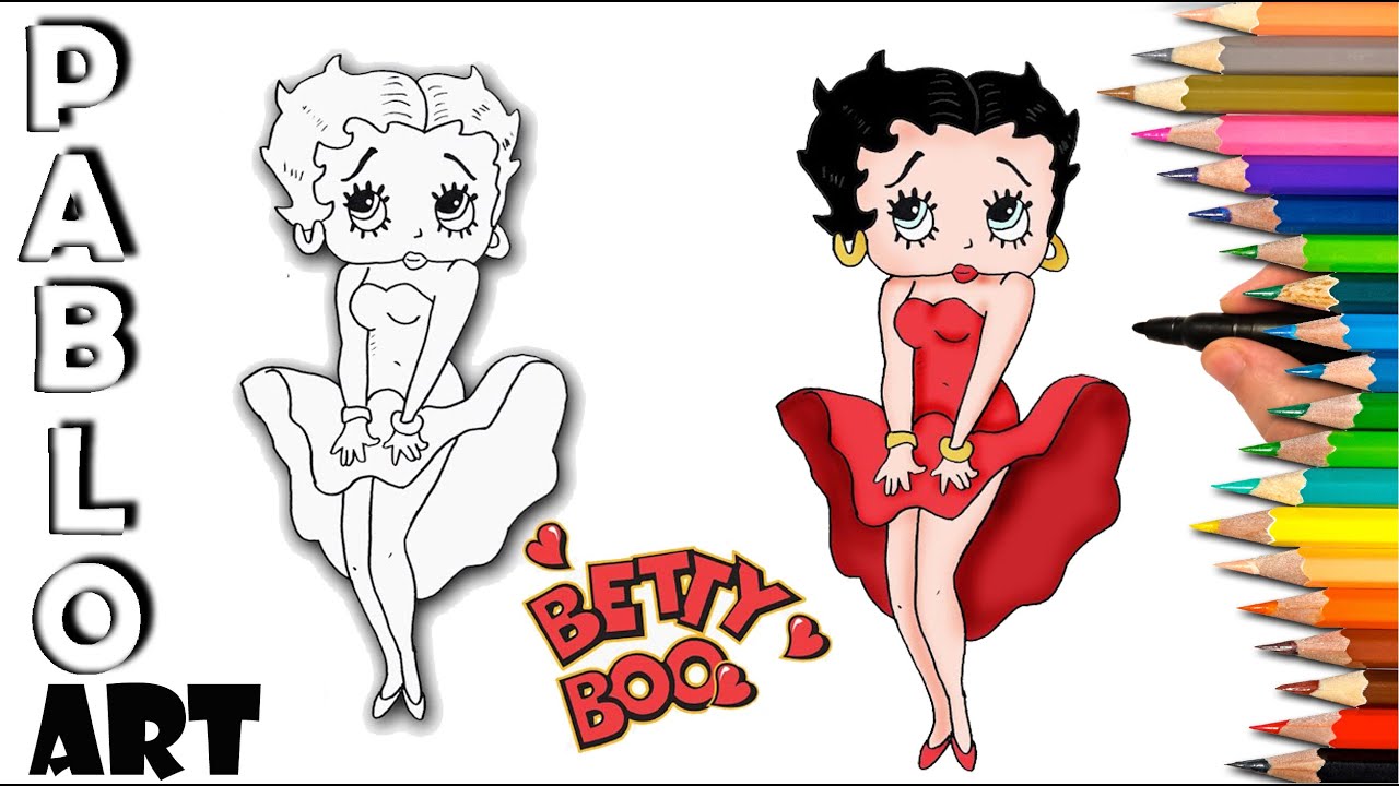 How to Draw Betty Boop Learn to Draw YouTube