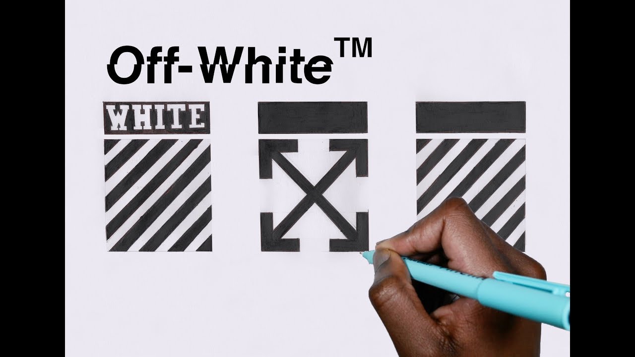 HOW TO DRAW ALL OFFWHITE LOGOS !! YouTube