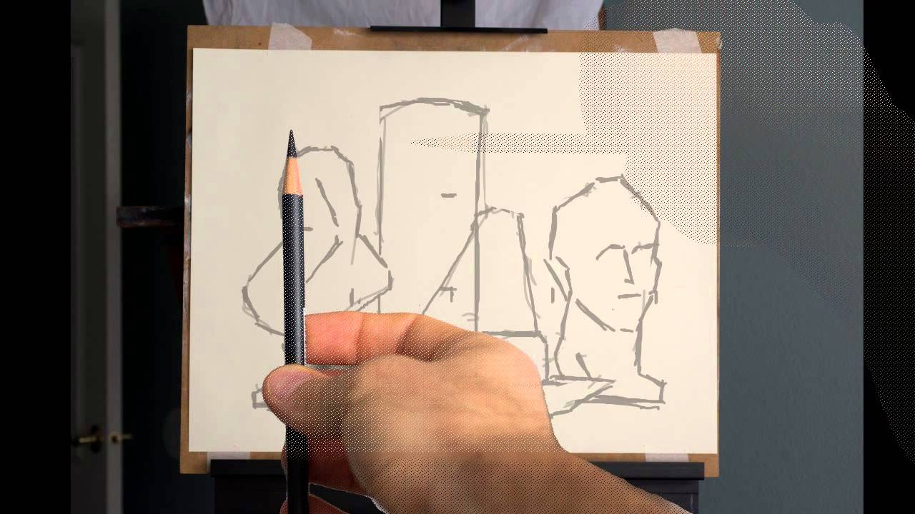 Contour Drawing, How to draw from life, Drawing and Composition YouTube