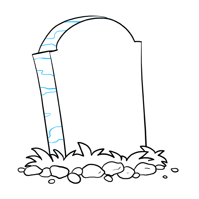 How to Draw a Tombstone Really Easy Drawing Tutorial