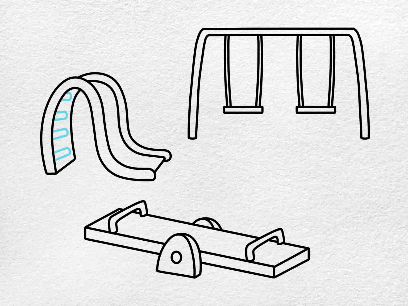 How to Draw a Playground HelloArtsy