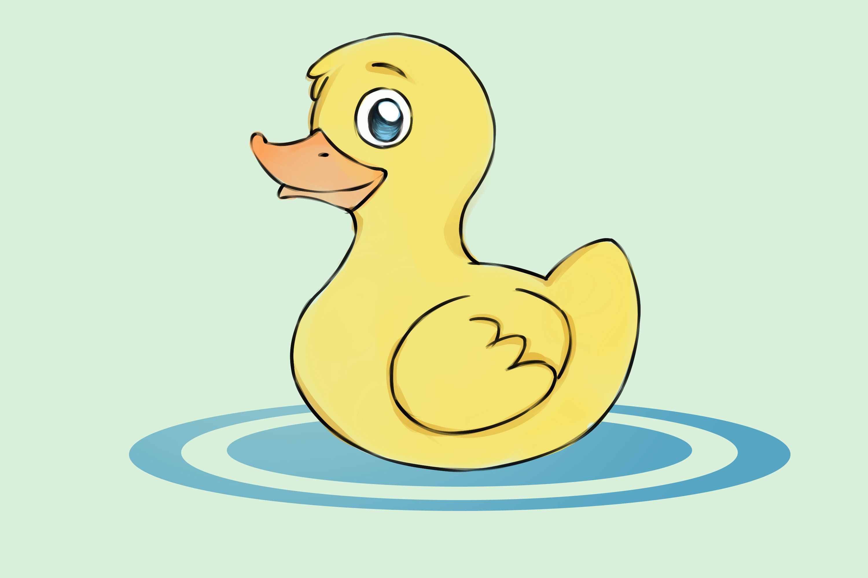 5 Ways to Draw Ducks wikiHow How to Draw Ducks Easy drawings
