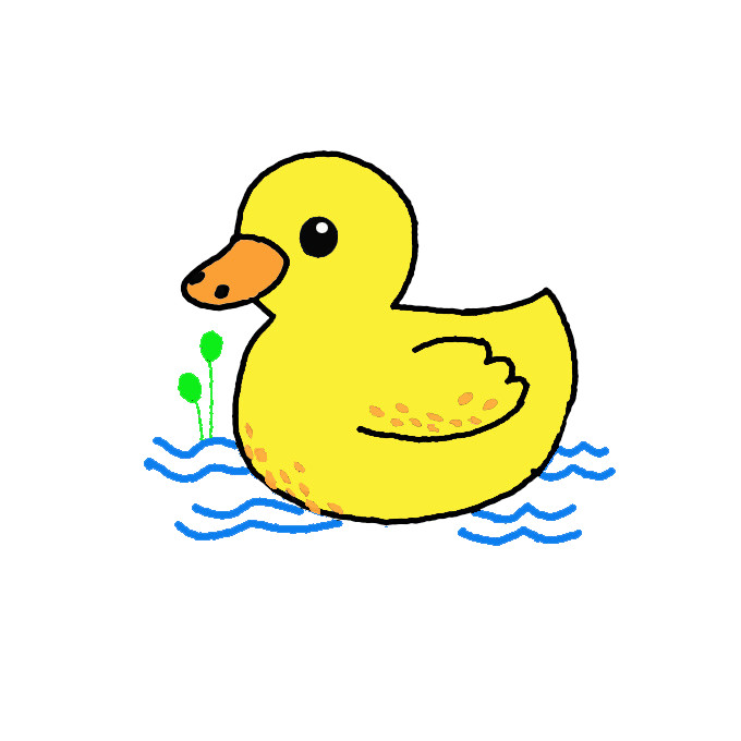 How to Draw a Duck Step by Step Easy Drawing Guides Drawing Howtos